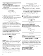 Preview for 18 page of KitchenAid KSRW25CRSS02 Use & Care Manual