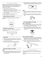 Preview for 21 page of KitchenAid KSRW25CRSS02 Use & Care Manual