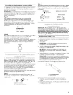 Preview for 43 page of KitchenAid KSRW25CRSS02 Use & Care Manual