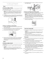 Предварительный просмотр 16 страницы KitchenAid KSRX22FNBT01 Use & Care Manual