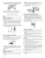 Предварительный просмотр 16 страницы KitchenAid KSRX25FNST03 Use & Care Manual