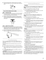 Предварительный просмотр 21 страницы KitchenAid KSRX25FNST03 Use & Care Manual