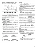 Предварительный просмотр 7 страницы KitchenAid KSRX25FTBL02 User Instructions