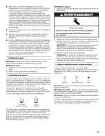 Preview for 23 page of KitchenAid KSRX25FVBL00 User Instructions