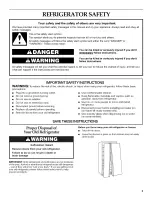 Preview for 3 page of KitchenAid KSSC25FKS01 Use & Care Manual