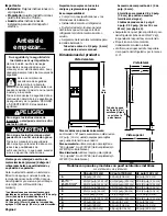 Предварительный просмотр 26 страницы KitchenAid KSSC36FJB00 Installation Instructions Manual