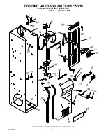 Предварительный просмотр 11 страницы KitchenAid KSSC36FKB01 Parts List