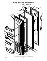 Предварительный просмотр 13 страницы KitchenAid KSSC36FKB01 Parts List