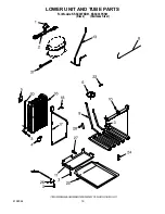 Предварительный просмотр 19 страницы KitchenAid KSSC36FKB01 Parts List