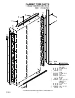 Предварительный просмотр 3 страницы KitchenAid KSSC36FKB02 Parts List