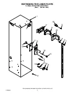 Предварительный просмотр 5 страницы KitchenAid KSSC36FKB02 Parts List