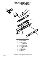 Предварительный просмотр 7 страницы KitchenAid KSSC36FKB02 Parts List