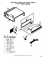 Предварительный просмотр 8 страницы KitchenAid KSSC36FKB02 Parts List