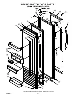 Предварительный просмотр 13 страницы KitchenAid KSSC36FKB02 Parts List