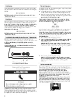 Preview for 8 page of KitchenAid KSSC36FMS00 Use & Care Manual