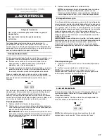 Preview for 27 page of KitchenAid KSSC36FMS00 Use & Care Manual