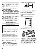 Preview for 30 page of KitchenAid KSSC36FMS00 Use & Care Manual