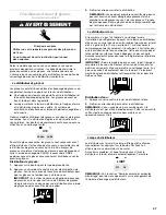 Preview for 47 page of KitchenAid KSSC36FMS00 Use & Care Manual