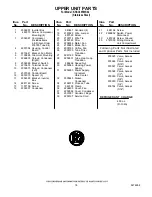 Предварительный просмотр 18 страницы KitchenAid KSSC36FMS02 Parts List