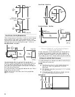 Предварительный просмотр 11 страницы KitchenAid KSSC36FT - Architect Series II 21.1 cu. Ft. Built Installation Requirements