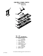 Предварительный просмотр 7 страницы KitchenAid KSSC36FTS00 Parts List