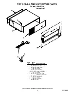 Предварительный просмотр 8 страницы KitchenAid KSSC36FTS00 Parts List