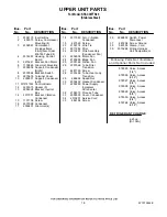 Предварительный просмотр 18 страницы KitchenAid KSSC36FTS00 Parts List