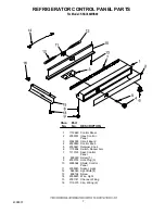 Предварительный просмотр 7 страницы KitchenAid KSSC36MHS00 Parts List