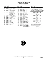 Предварительный просмотр 18 страницы KitchenAid KSSC36MHS00 Parts List