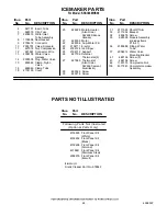 Предварительный просмотр 24 страницы KitchenAid KSSC36MHS00 Parts List