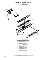 Предварительный просмотр 7 страницы KitchenAid KSSC36QKS00 Parts List