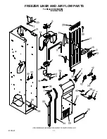 Предварительный просмотр 11 страницы KitchenAid KSSC36QKS00 Parts List