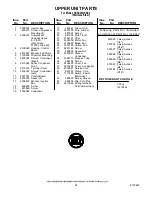 Предварительный просмотр 22 страницы KitchenAid KSSC36QKS00 Parts List