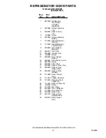 Preview for 16 page of KitchenAid KSSC36QKS01 Parts List