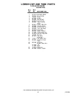 Preview for 24 page of KitchenAid KSSC36QKS01 Parts List