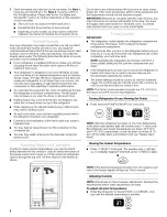 Preview for 6 page of KitchenAid KSSC36QMS00 Use & Care Manual