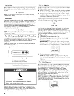 Preview for 8 page of KitchenAid KSSC36QMS00 Use & Care Manual