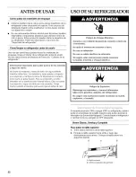 Preview for 22 page of KitchenAid KSSC36QMS00 Use & Care Manual