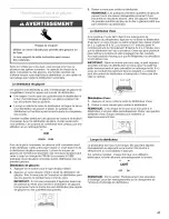 Preview for 47 page of KitchenAid KSSC36QMS00 Use & Care Manual