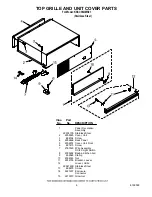 Предварительный просмотр 8 страницы KitchenAid KSSC36QMS01 Parts List