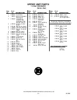 Предварительный просмотр 22 страницы KitchenAid KSSC36QMS01 Parts List