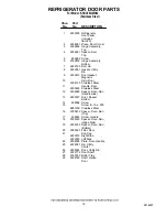 Preview for 16 page of KitchenAid KSSC36QMS02 Parts List