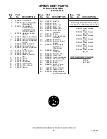 Preview for 22 page of KitchenAid KSSC36QMS02 Parts List