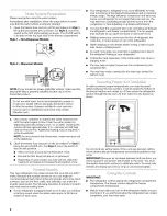 Preview for 6 page of KitchenAid KSSC36QMS03 Use & Care Manual