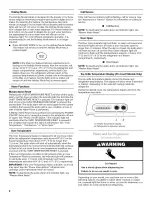 Preview for 8 page of KitchenAid KSSC36QMS03 Use & Care Manual