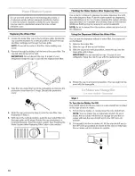 Preview for 10 page of KitchenAid KSSC36QMS03 Use & Care Manual