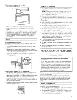 Preview for 11 page of KitchenAid KSSC36QMS03 Use & Care Manual