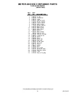 Preview for 14 page of KitchenAid KSSC36QTS00 Parts List