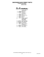 Preview for 20 page of KitchenAid KSSC36QTS00 Parts List