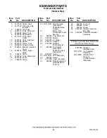 Preview for 26 page of KitchenAid KSSC36QTS00 Parts List